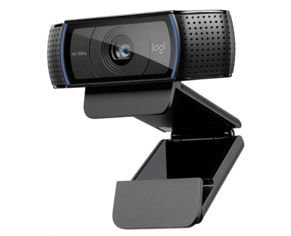 Logitech HD Pro Webcam C920, Widescreen Video Calling and Recording, 1080p Camera, Desktop or Laptop Webcam